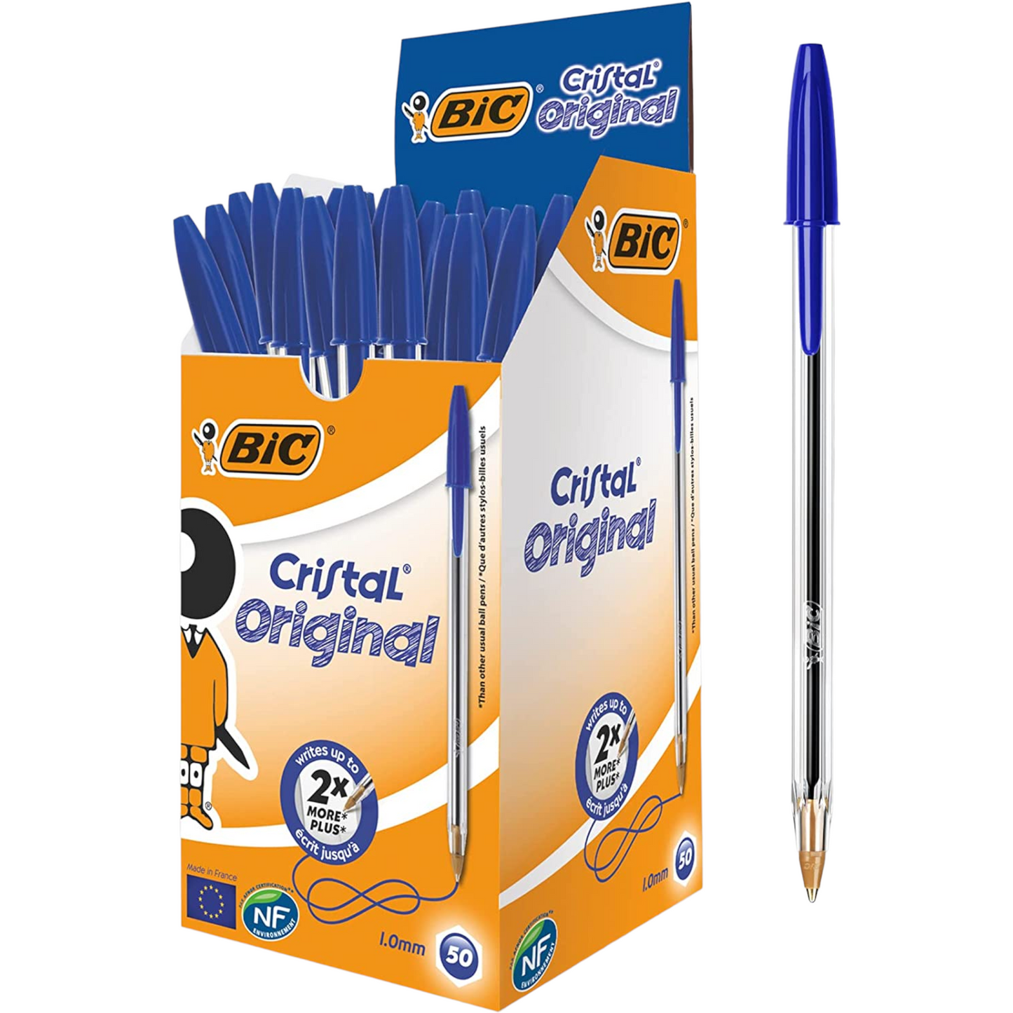 Stylo bleu BIC x50