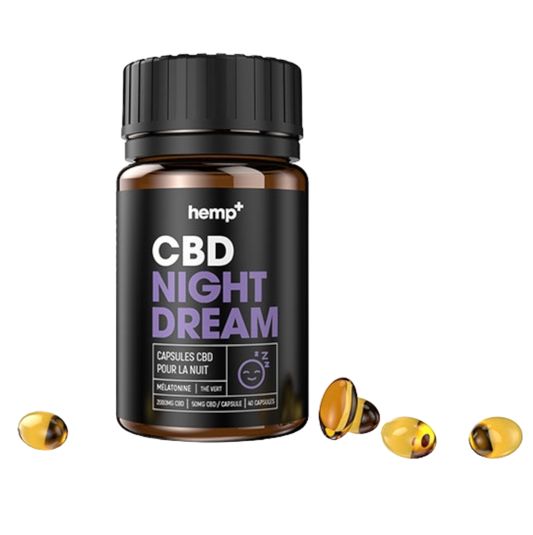 Gélules CBD Night Dream - Hemp+