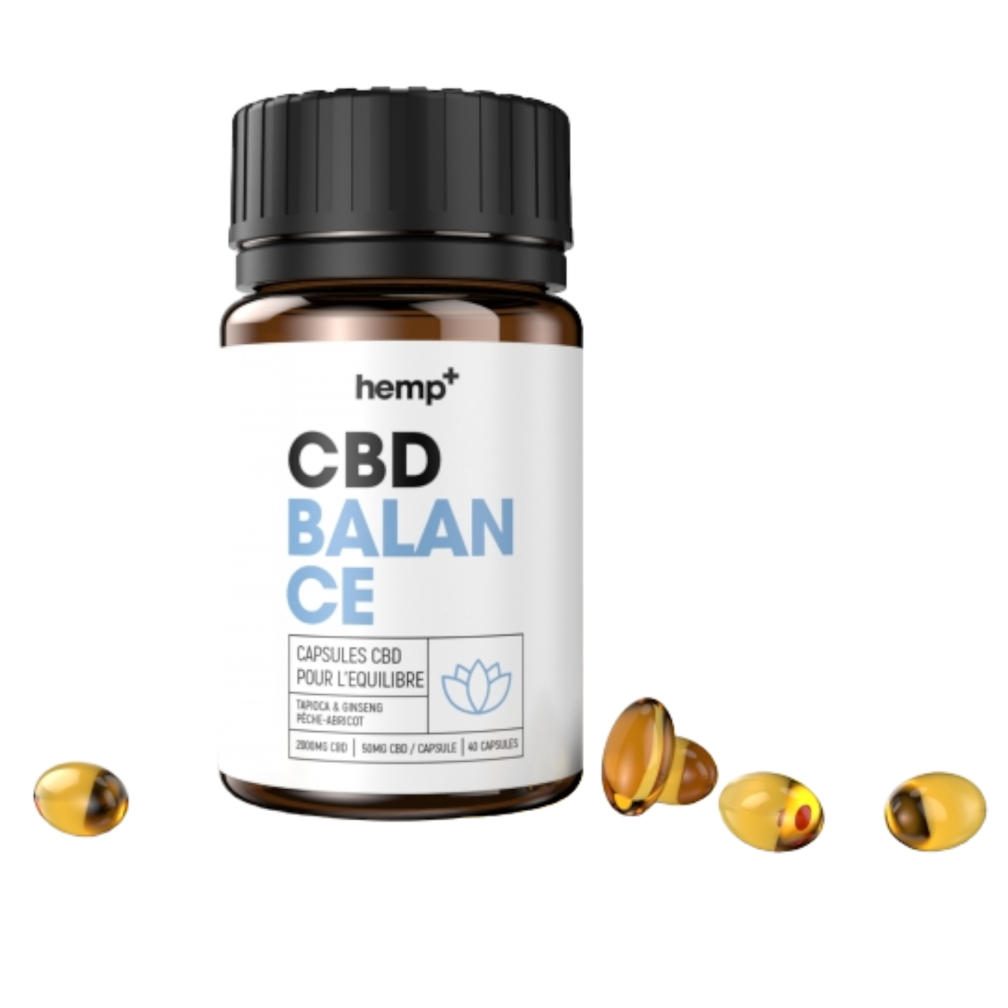 Gélules CBD Balance  - Hemp+