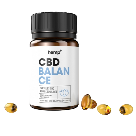 Gélules CBD Balance  - Hemp+