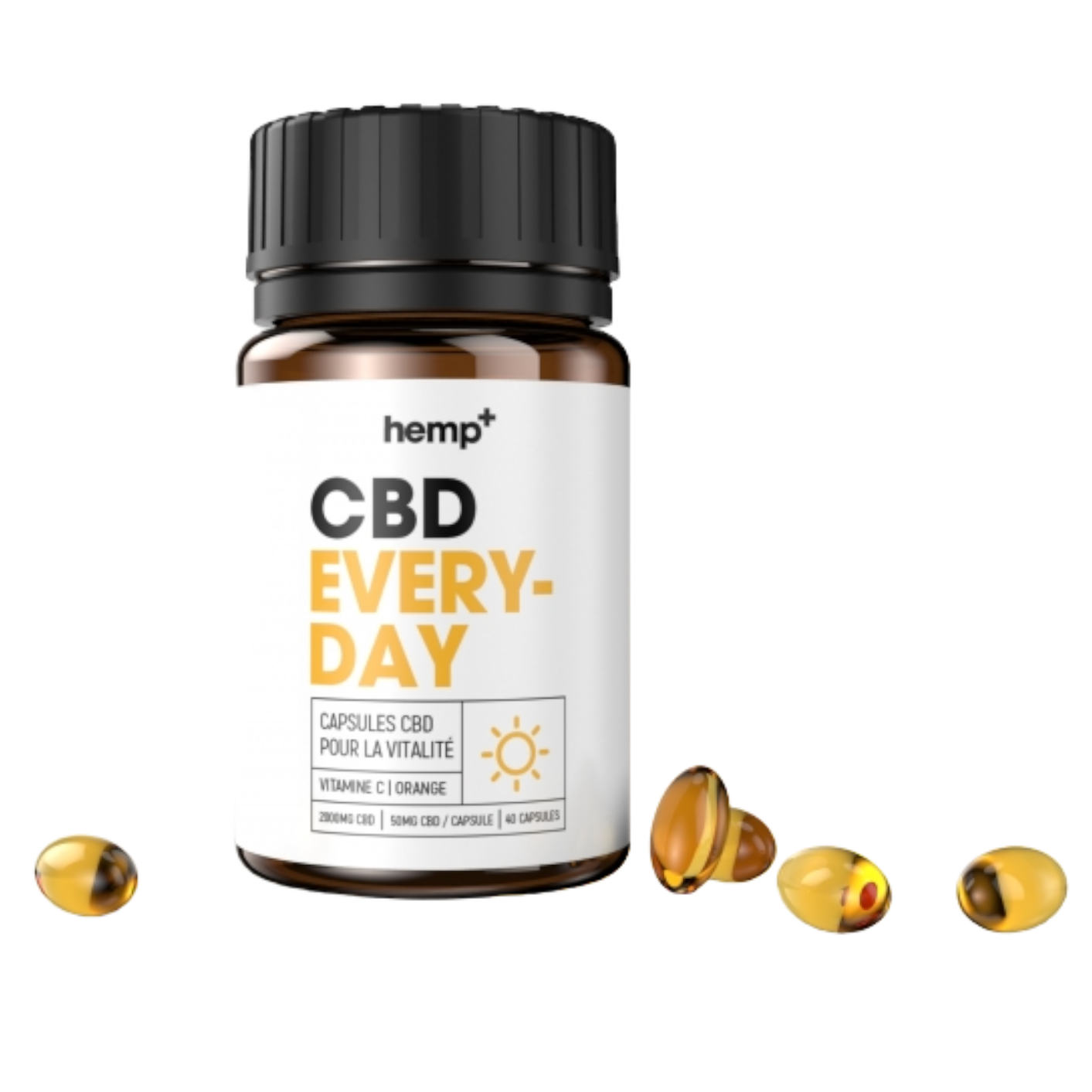 Gélules CBD Every Day  - Hemp+