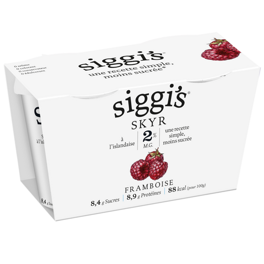 Skyr framoise Siggi's 2x140g